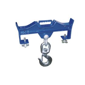 Hoist hooks feature capacities of up to 10,000 lbs.